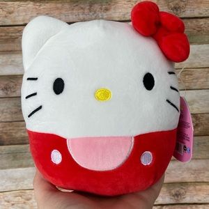 Squishmallow Hello Kitty Red Hello Kitty Plush NEW